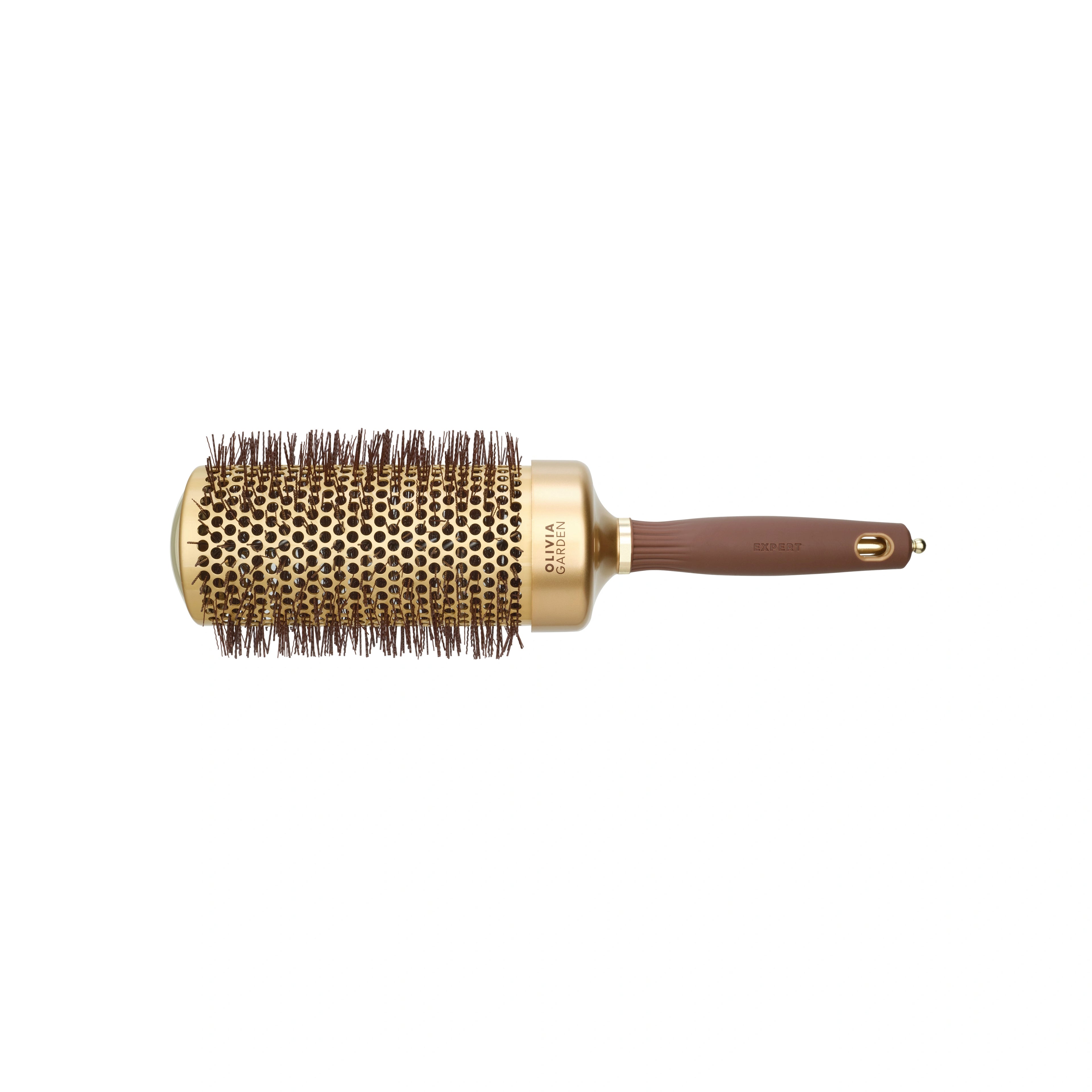 Olivia Garden OG Expert Blowout Speed Wavy Bristles Gold&Brown 65 – hårborste