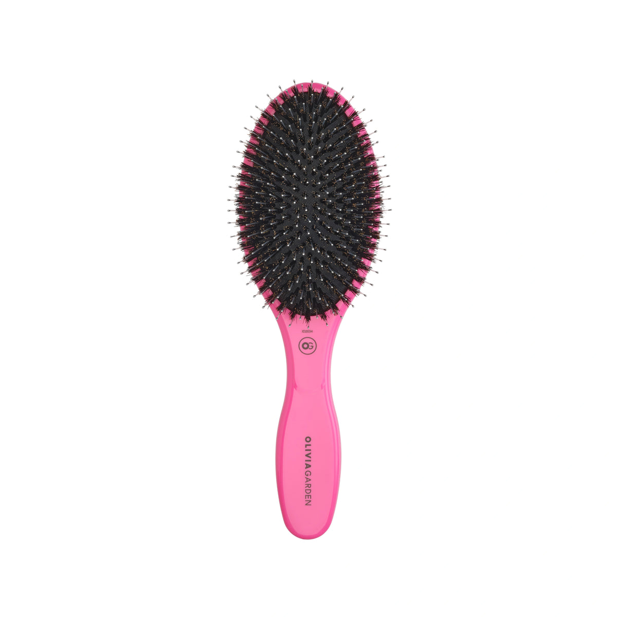 Olivia Garden OG Expert Care Oval Boar&Nylon Bristles Pink – hårborste