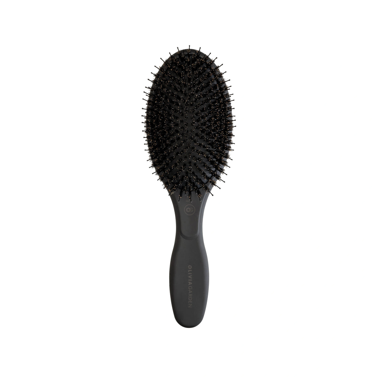 Olivia Garden OG Expert Care Oval Boar&Nylon Bristles Black – hårborste