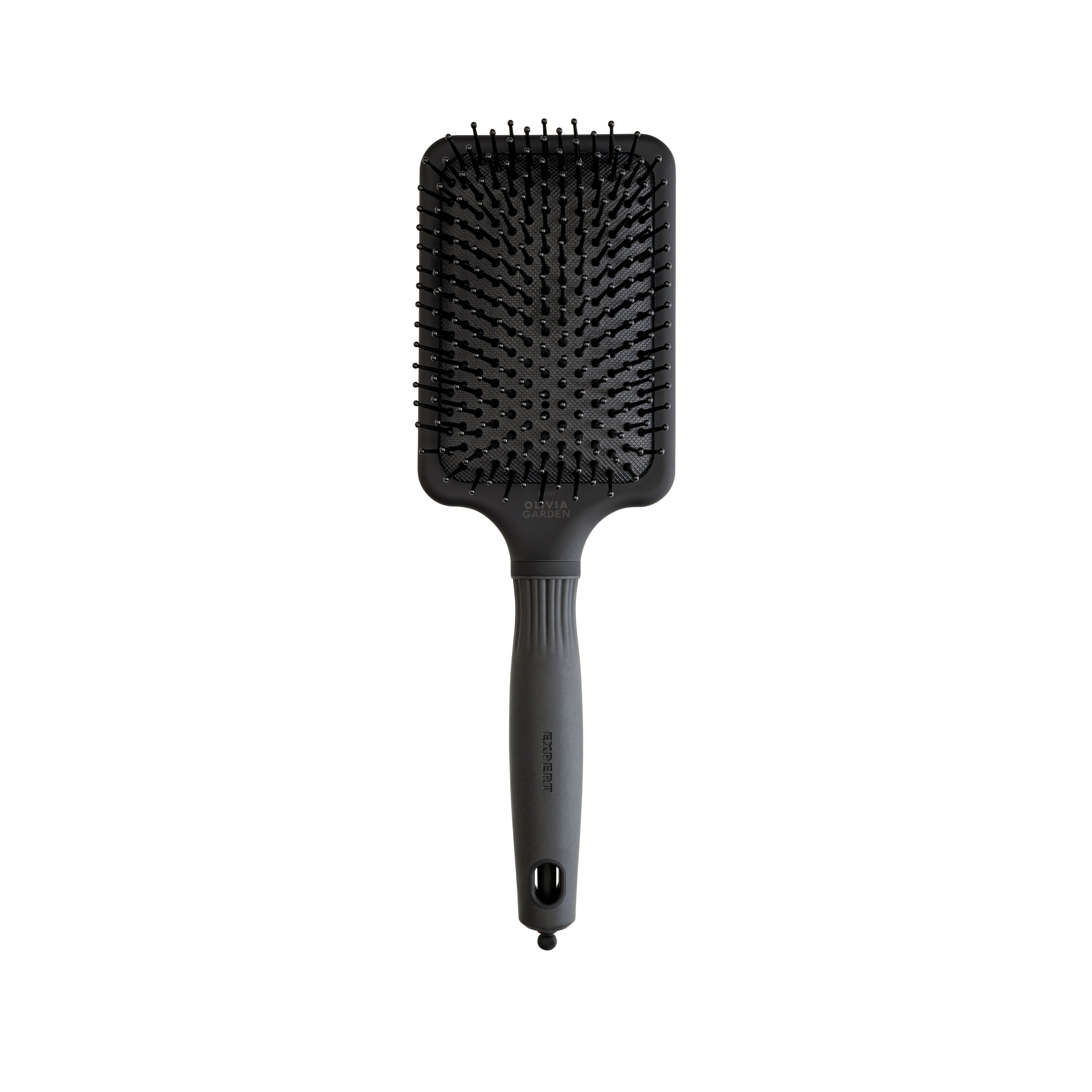 Olivia Garden OG Expert Care Rectangular Nylon Bristle BlackLabel L – hårborste