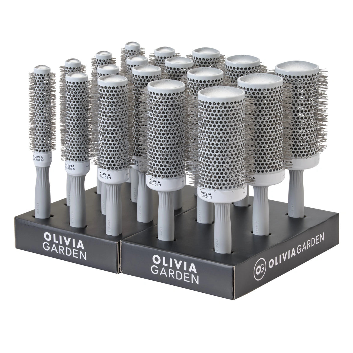Olivia Garden OG Expert Speed Display 18 pcs 4(25+35+45) 3(55+65) – hårborste