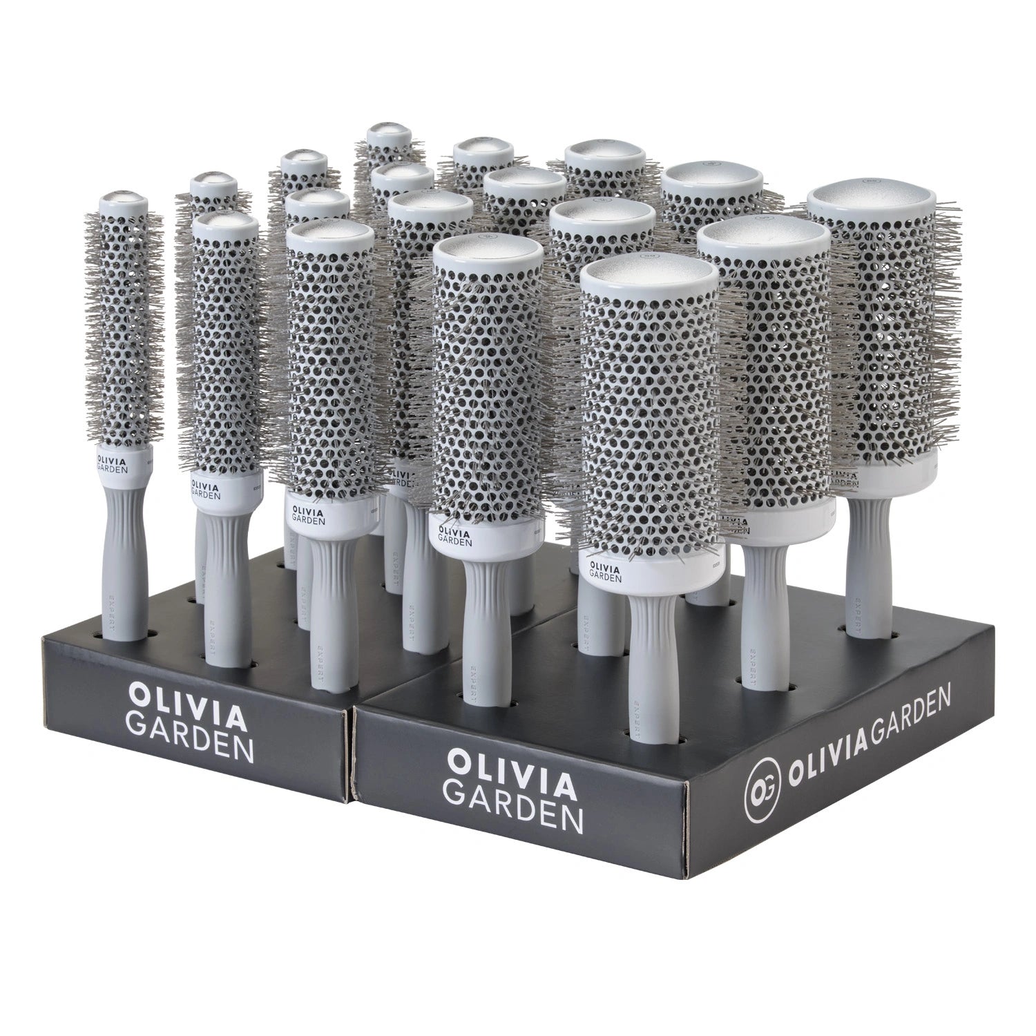 Olivia Garden OG Expert Speed Display 18 pcs 4(25+35+45) 3(55+65) – hårborste