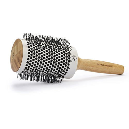 Borste OG Bamboo Touch föning termo 63 från Olivia Garden