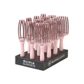 Olivia Garden OG Finger brush combo pastel pink display – hårborste