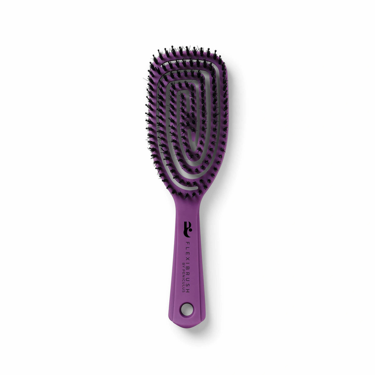 Peniculus PC Flexibrush combo, Violet – hårborste