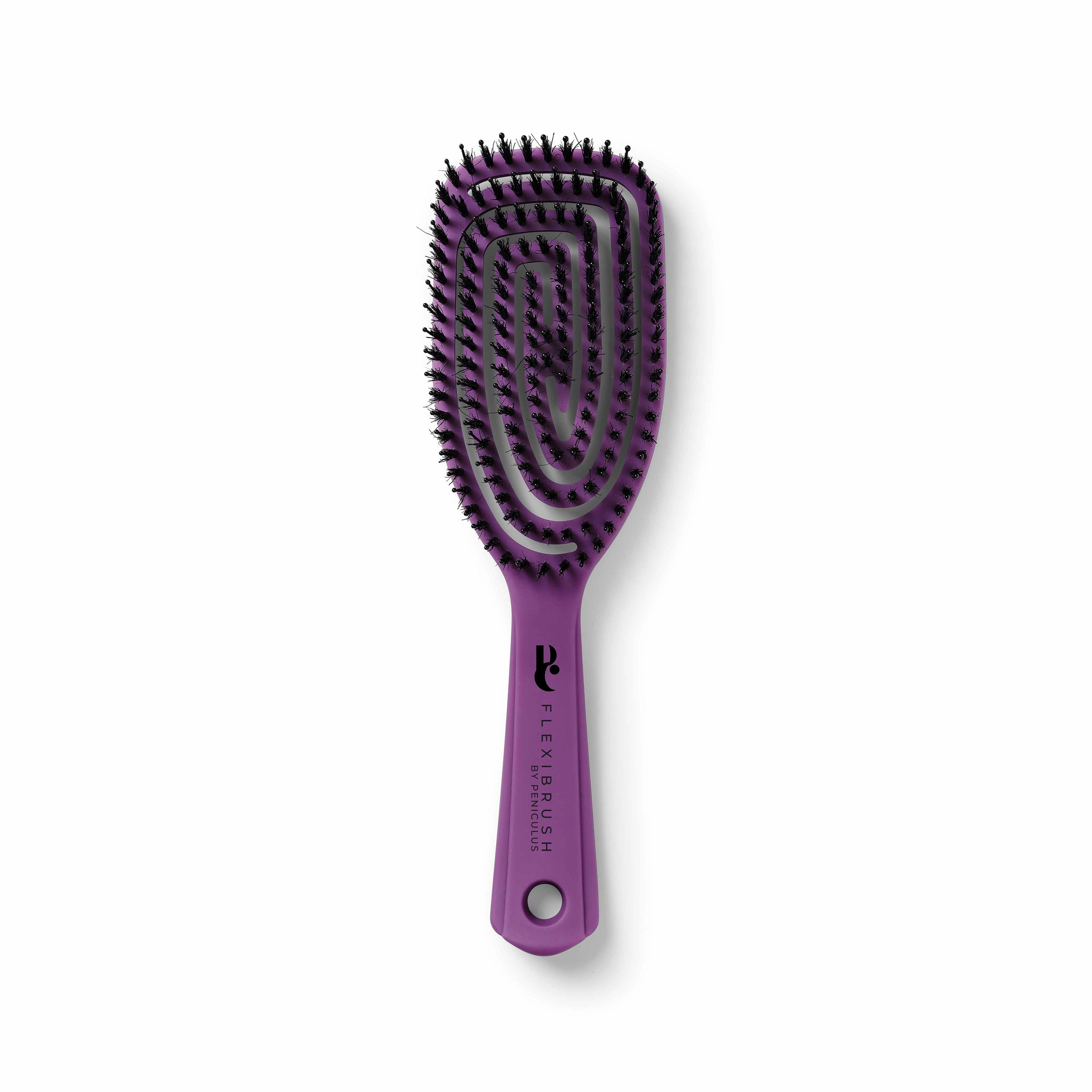 Peniculus PC Flexibrush combo, Violet – hårborste
