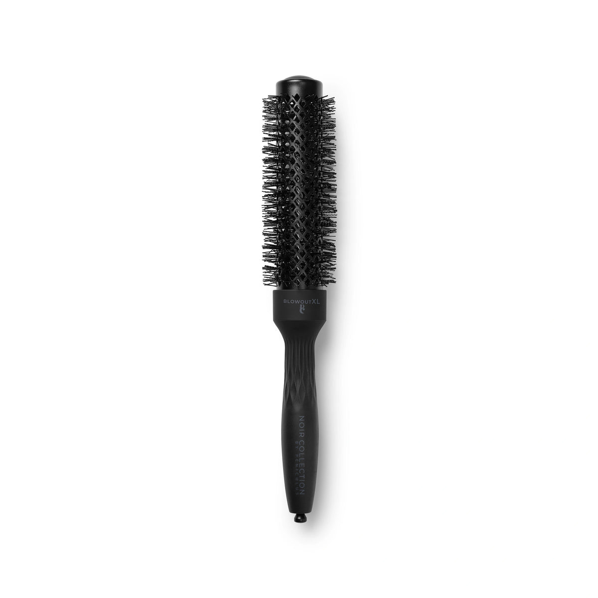 Peniculus PC Noir collection - Blowout XL 32 mm, Svart – hårborste