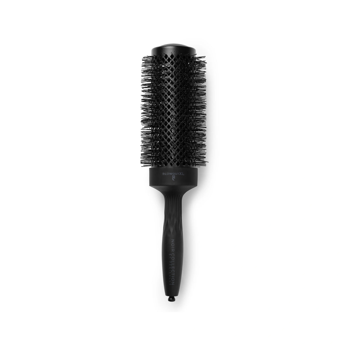 Peniculus PC Noir collection - Blowout XL 53 mm, Svart – hårborste