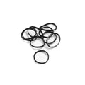 Perm and Curls Silicon hairband, Svart – silikonband