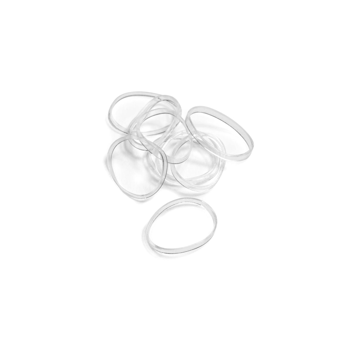 Perm and Curls Silicon hairband, clear – silikonband
