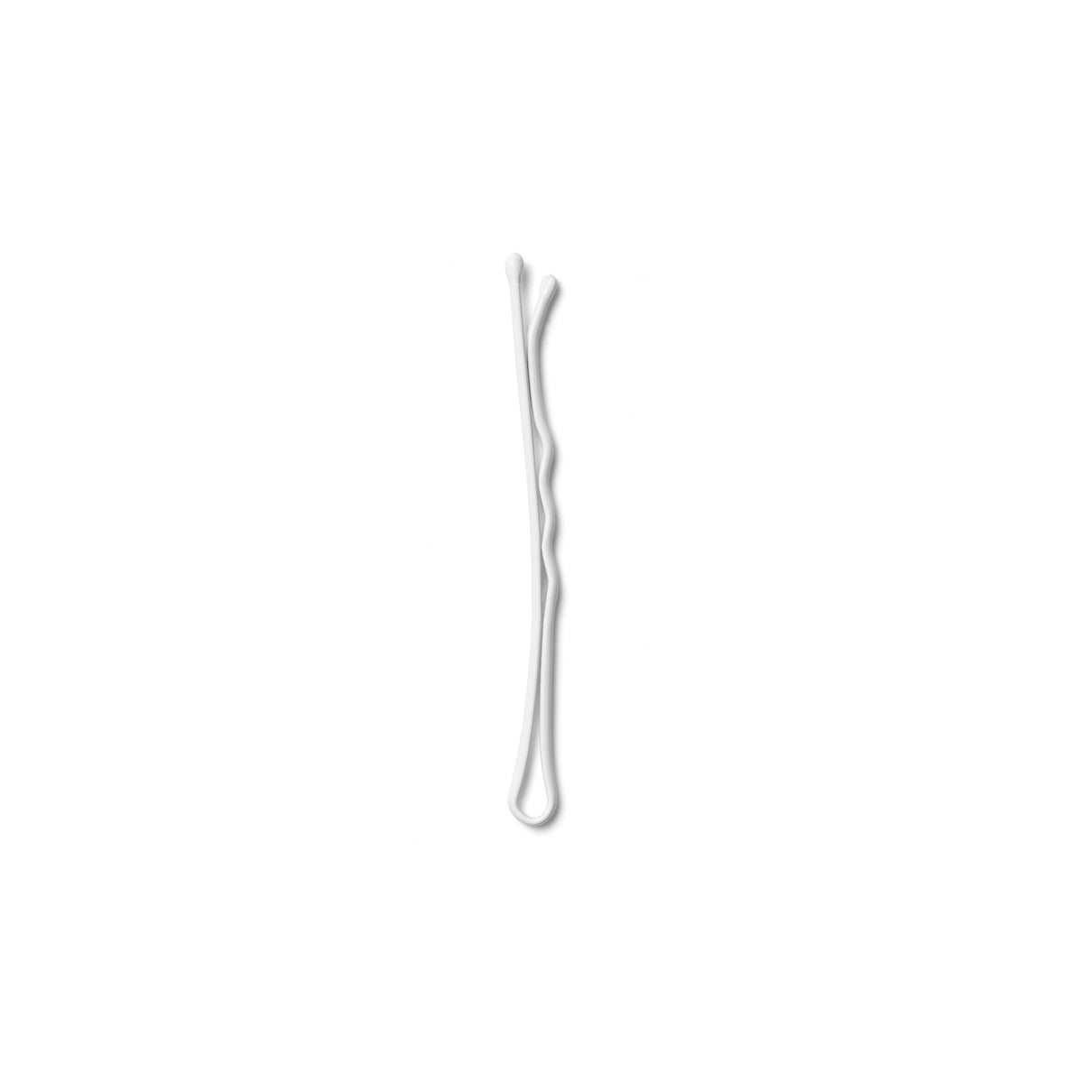 Locatelli Hair grips white 51 mm – hårklämma/hårspänne