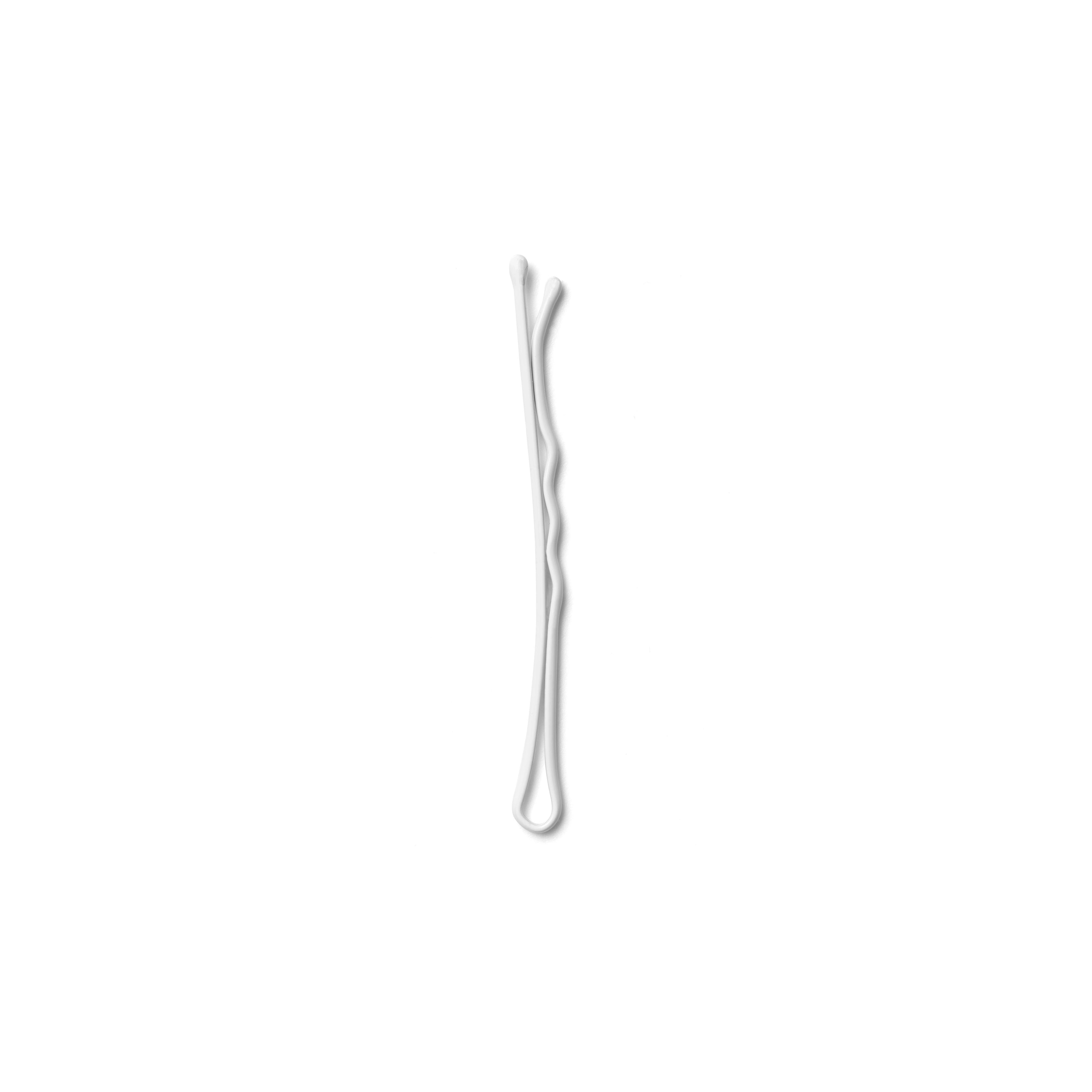 Locatelli Hair grips white 51 mm – hårklämma/hårspänne