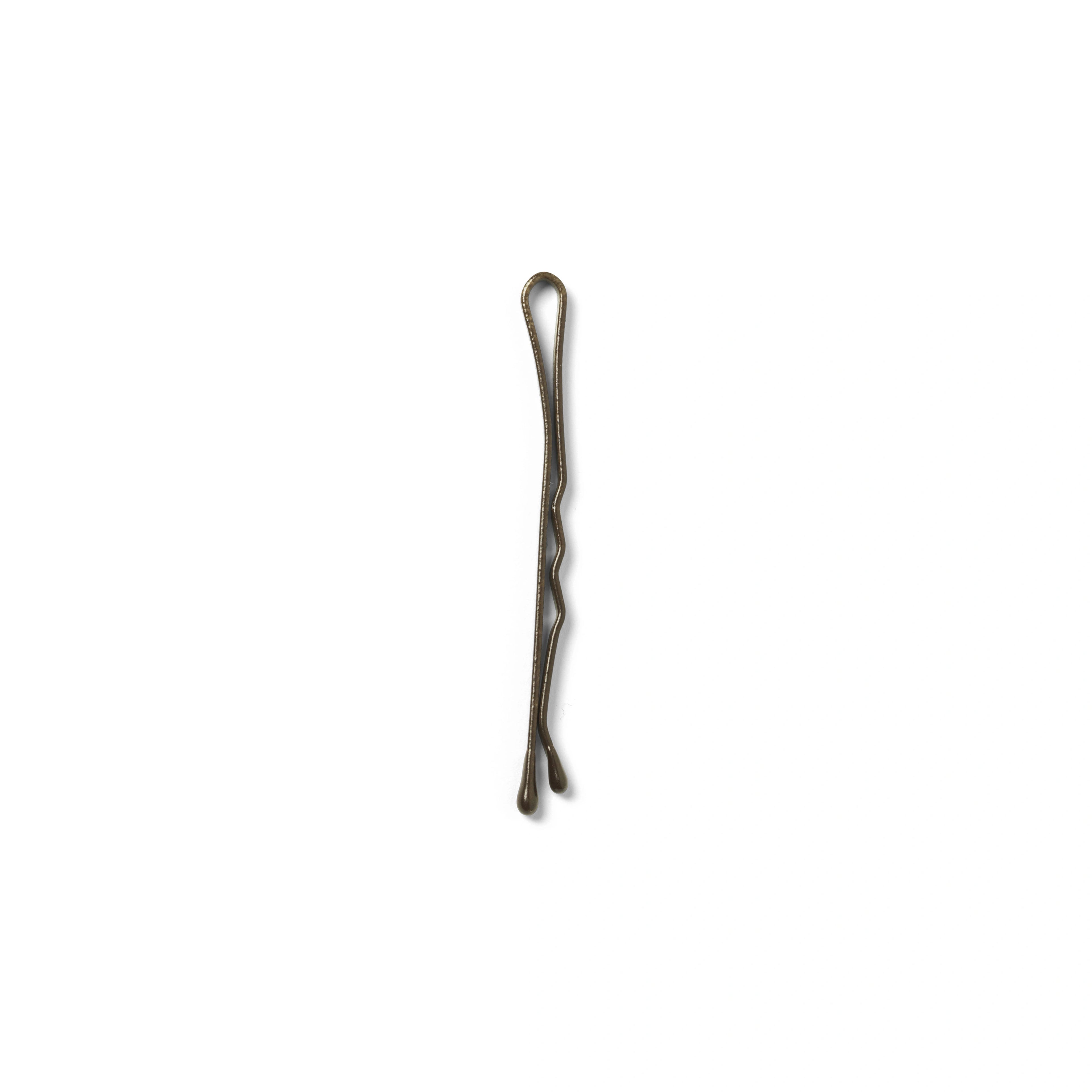Locatelli Invisible grips brown 50 mm – hårklämma/hårspänne