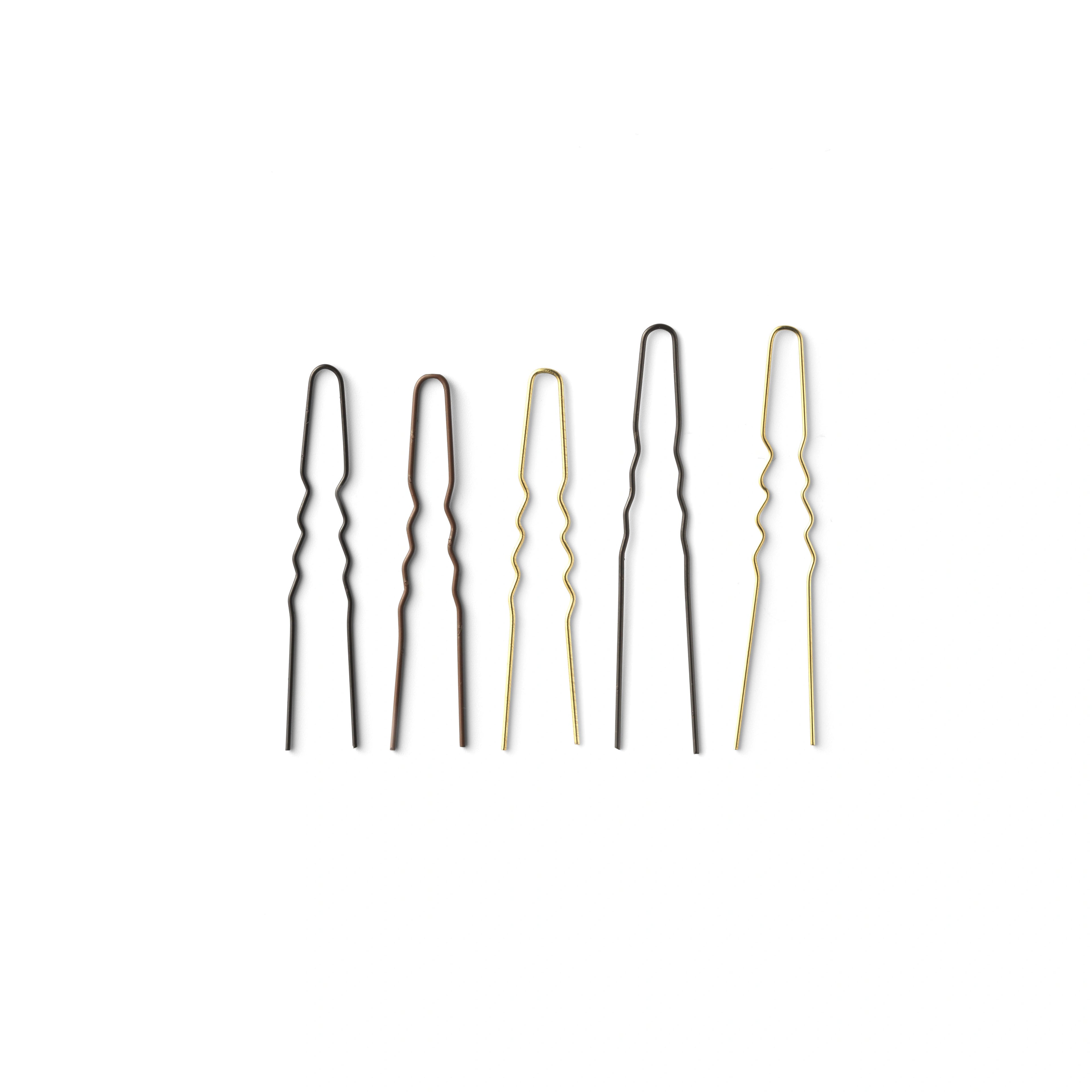 Hair Accessories Curly pin, black, 44 – hårnål
