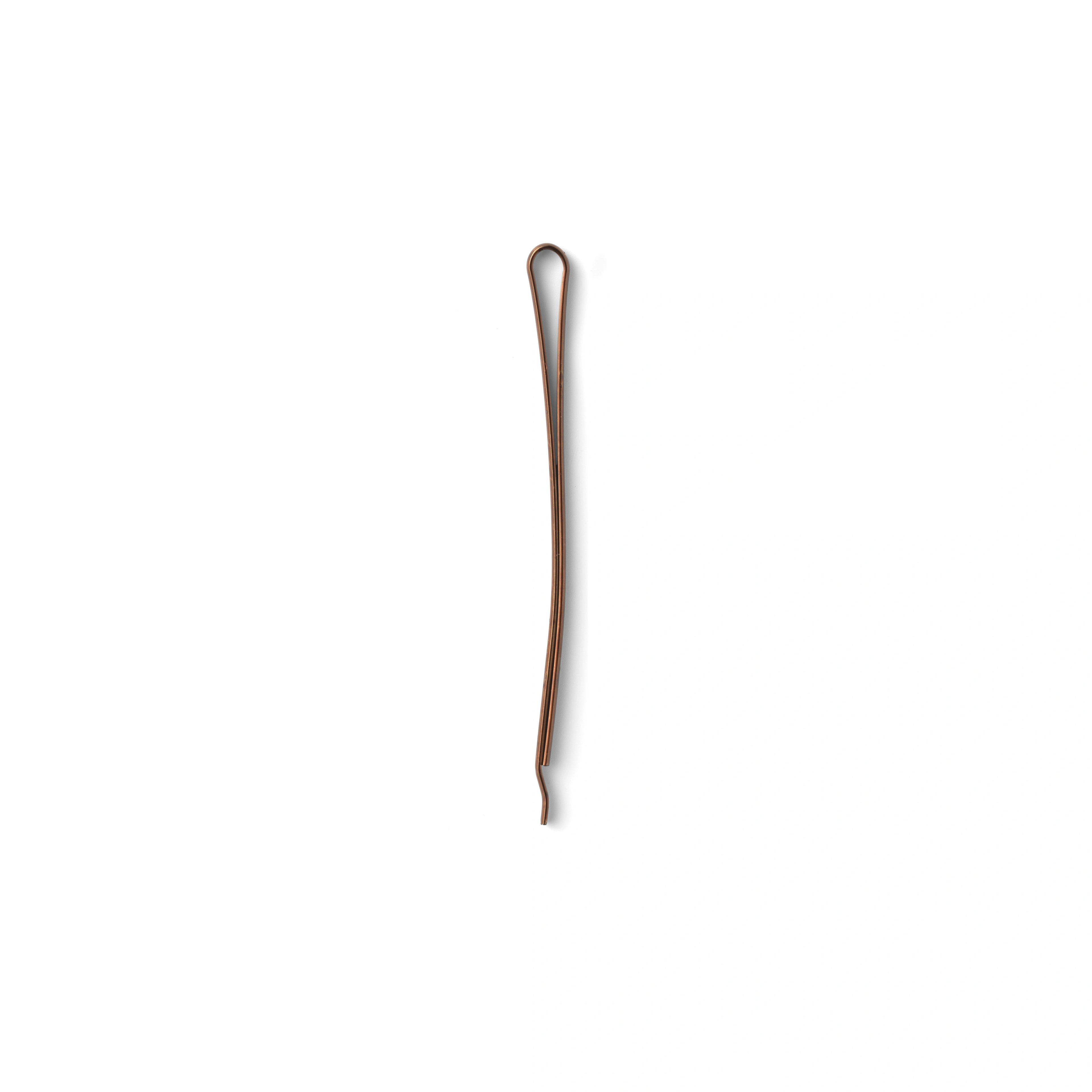 Hair Accessories Ondufix, brown, 68 – hårnål