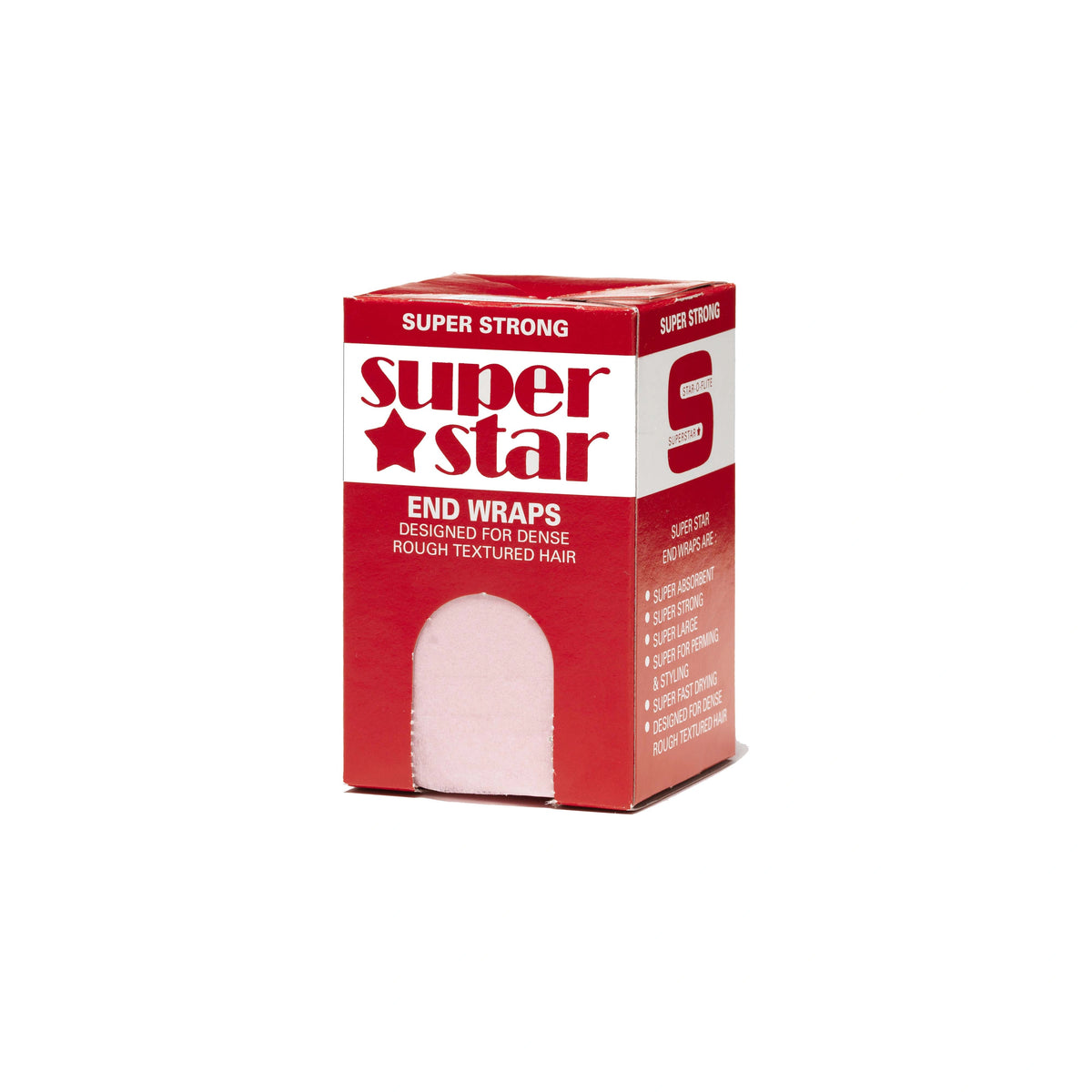 Sterko Superstar end wraps, Rosa – salongsprodukt