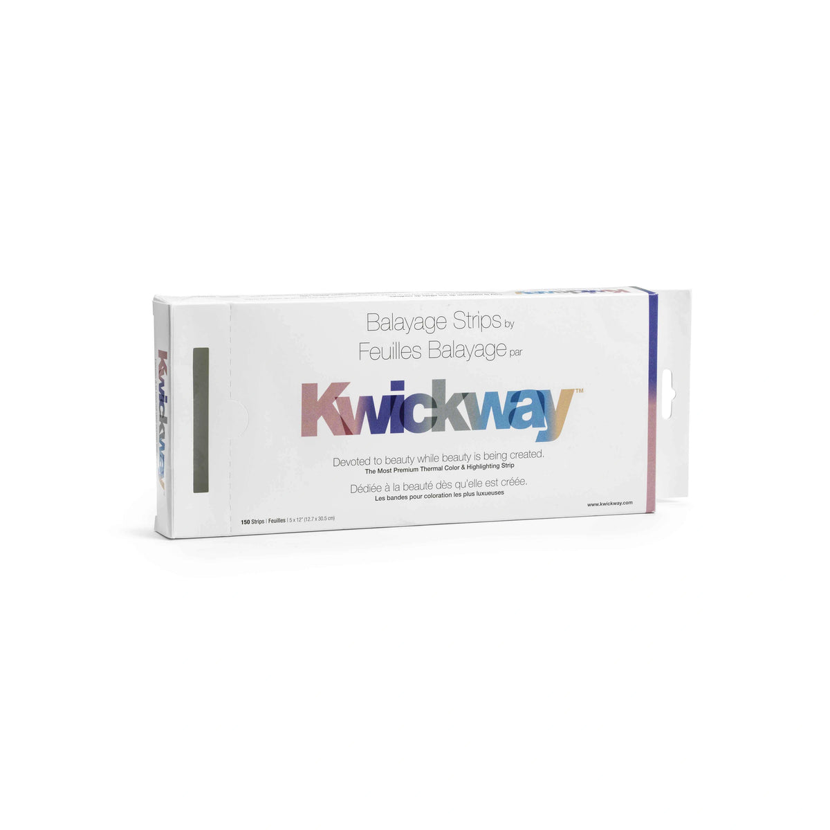 Luminati Kwick Way Clear thermal balayage strips, 30 cm – slingpapper