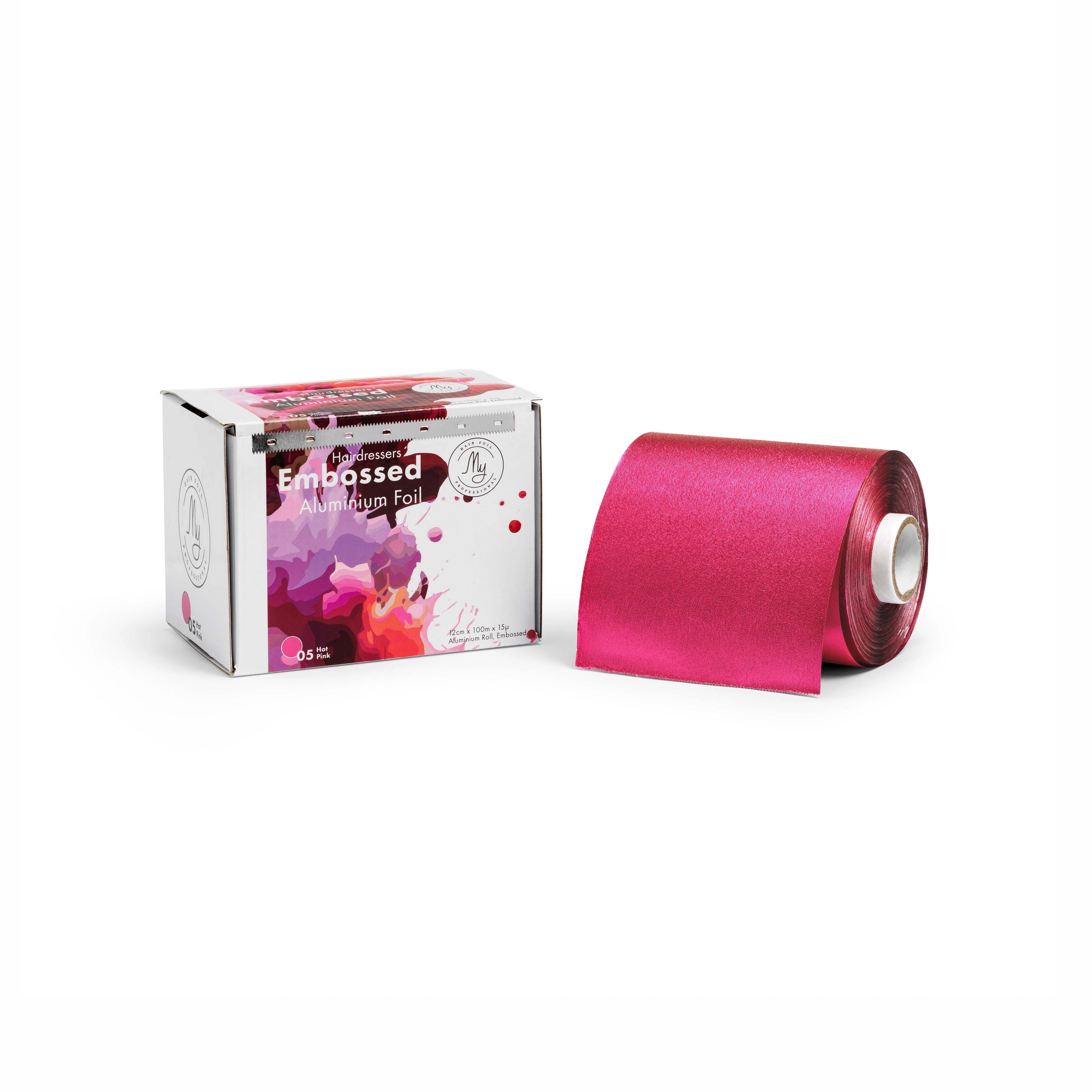 Aluminium Foil My Foil 100 m embossed, Hot pink – folie