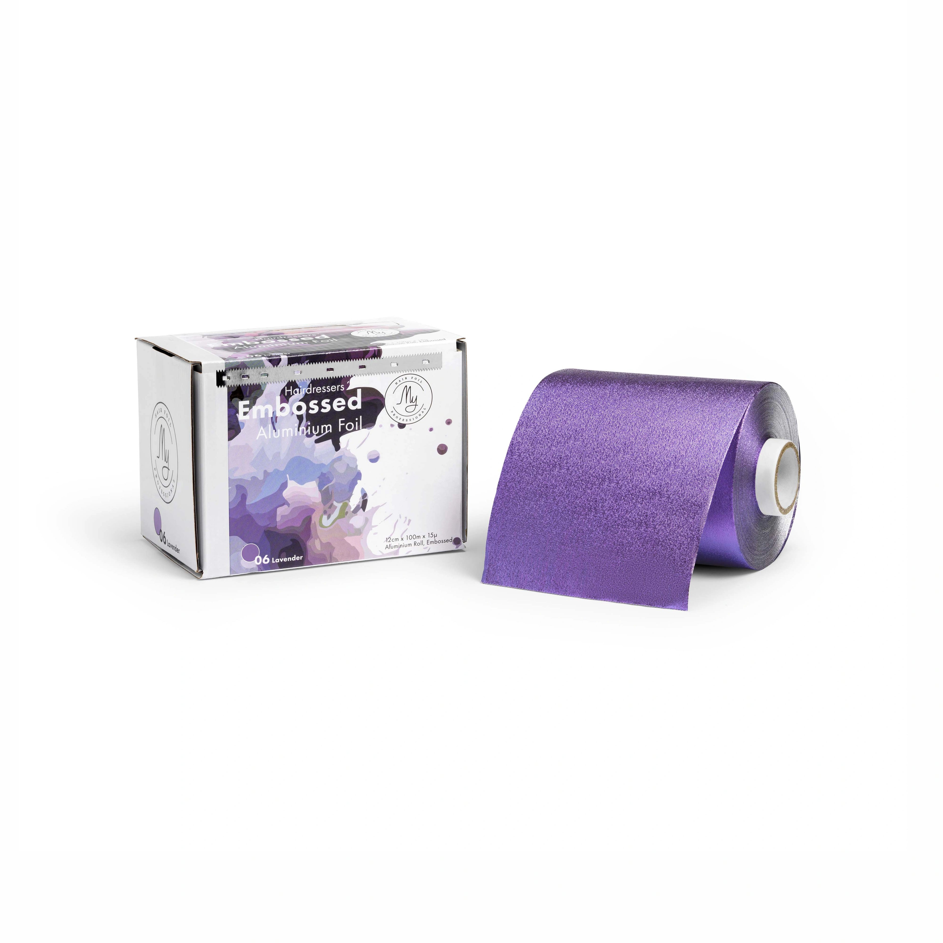 Aluminium Foil My Foil 100 m embossed, Lavender – folie
