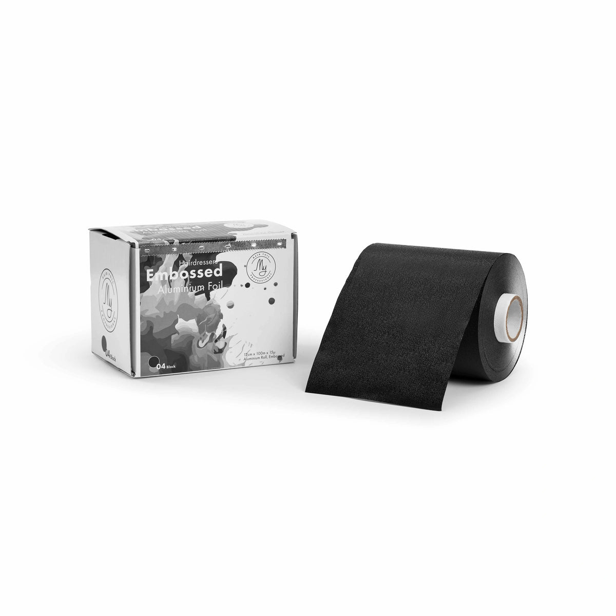 Aluminium Foil My Foil 100 m embossed, Svart – folie