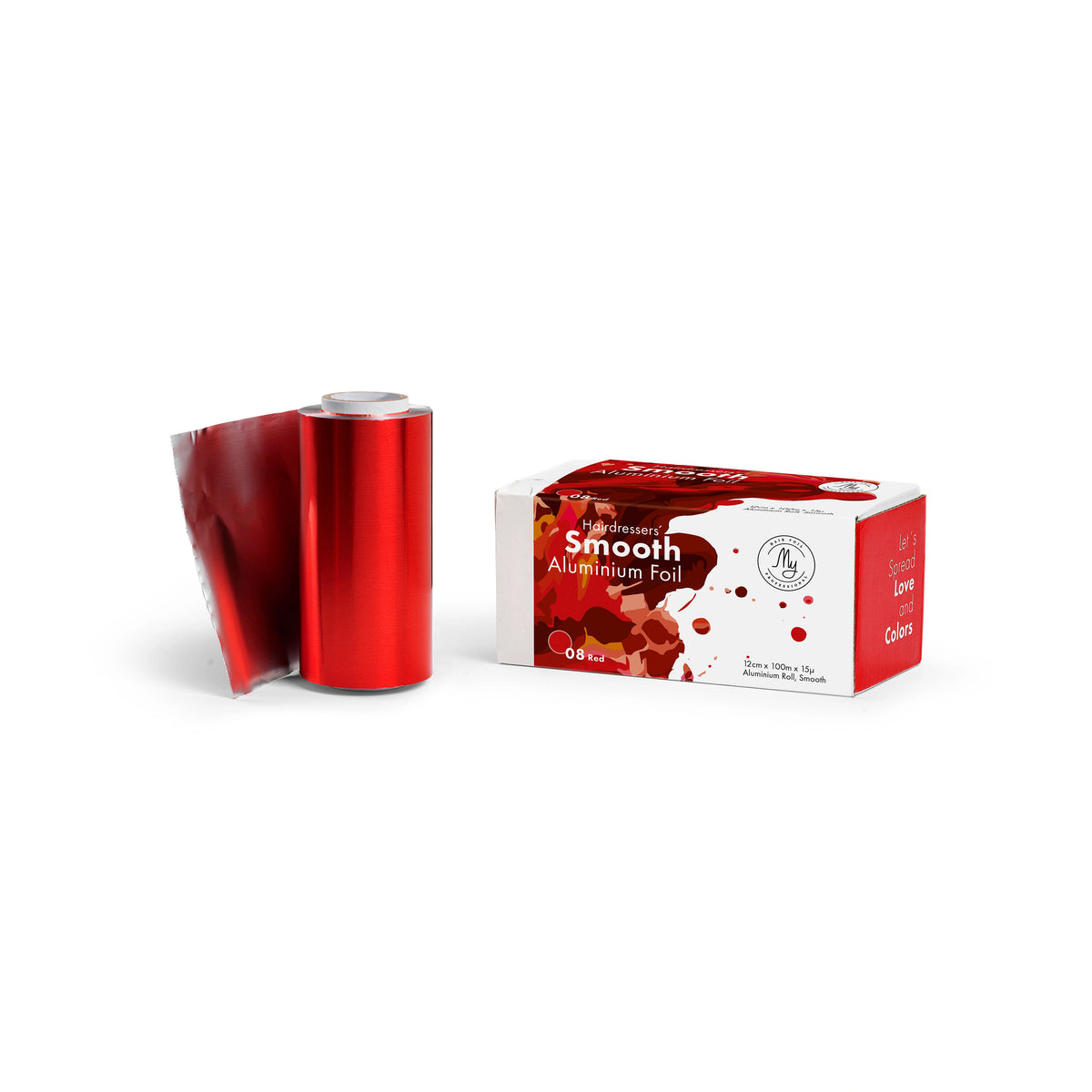 Aluminium Foil My Foil 100 m, Röd – folie