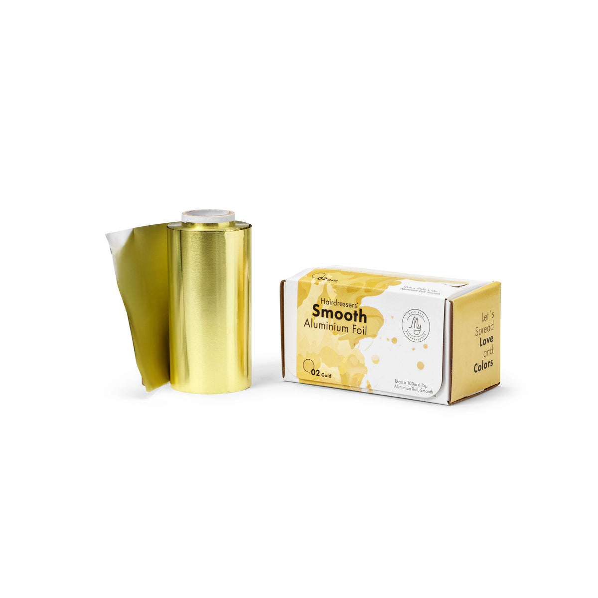 Aluminium Foil My Foil 100 m, Guld – folie