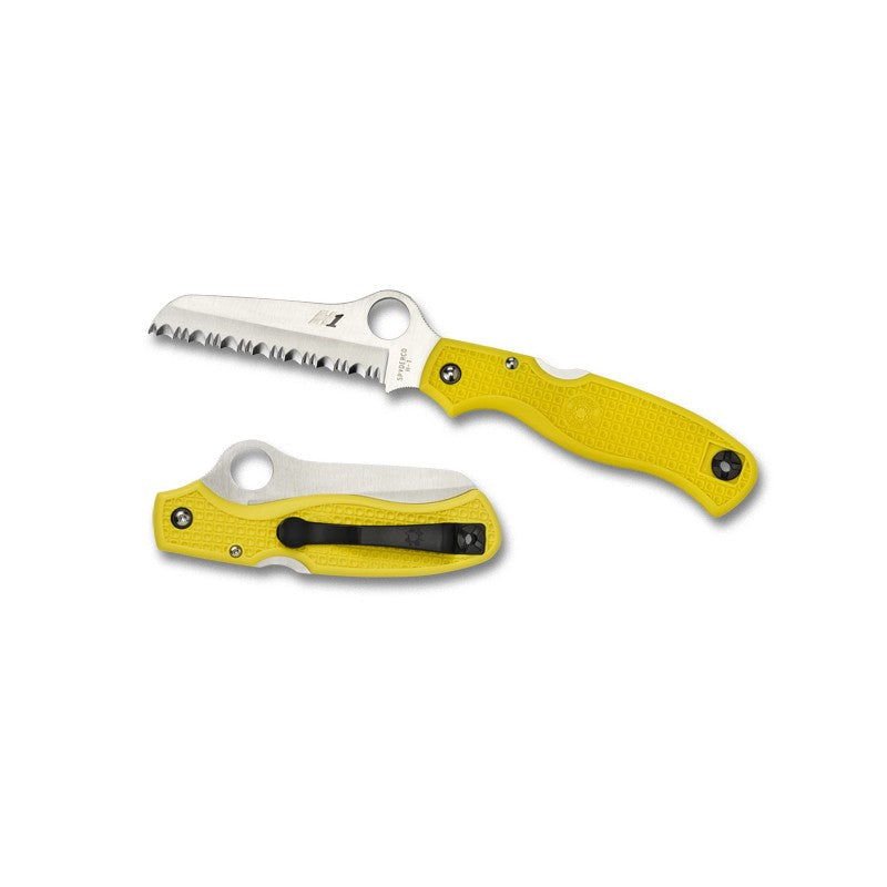 Spyderco Atlantic Salt gul Fällkniv