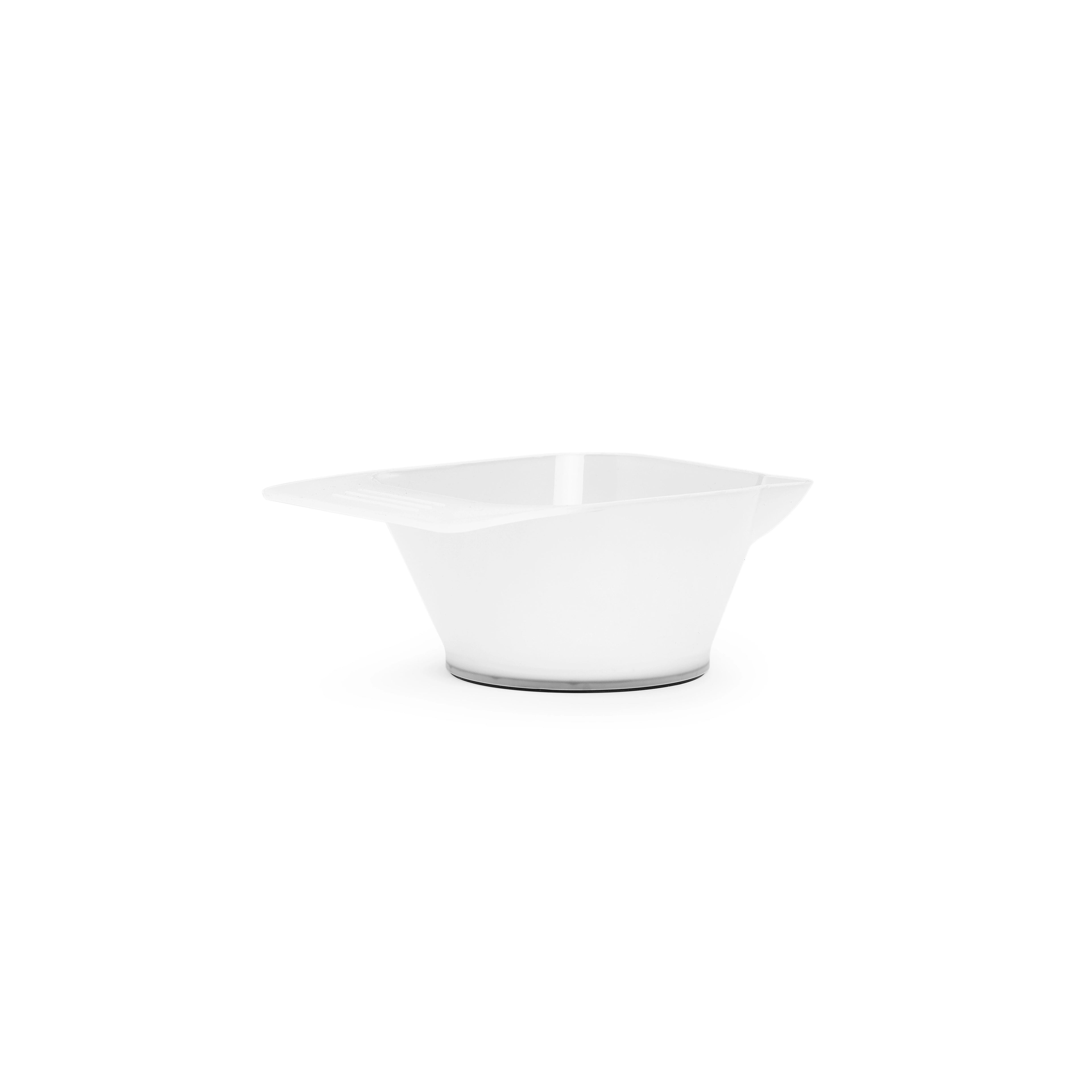 Coloring Accessories Dye bowl square, Vit – färgskål