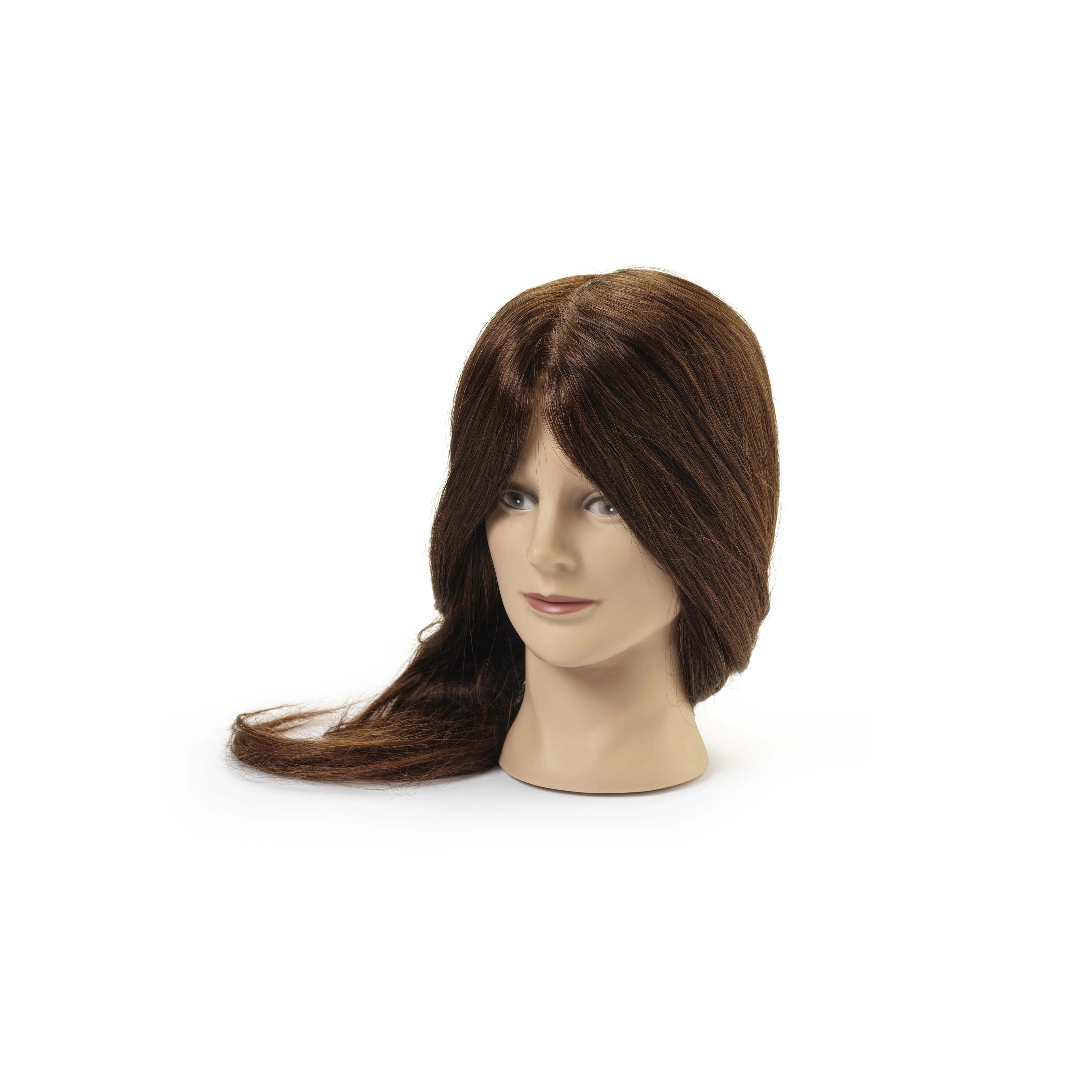 Training Mannequin Ellen, L 45/50 + Dark Brown – övningshuvud