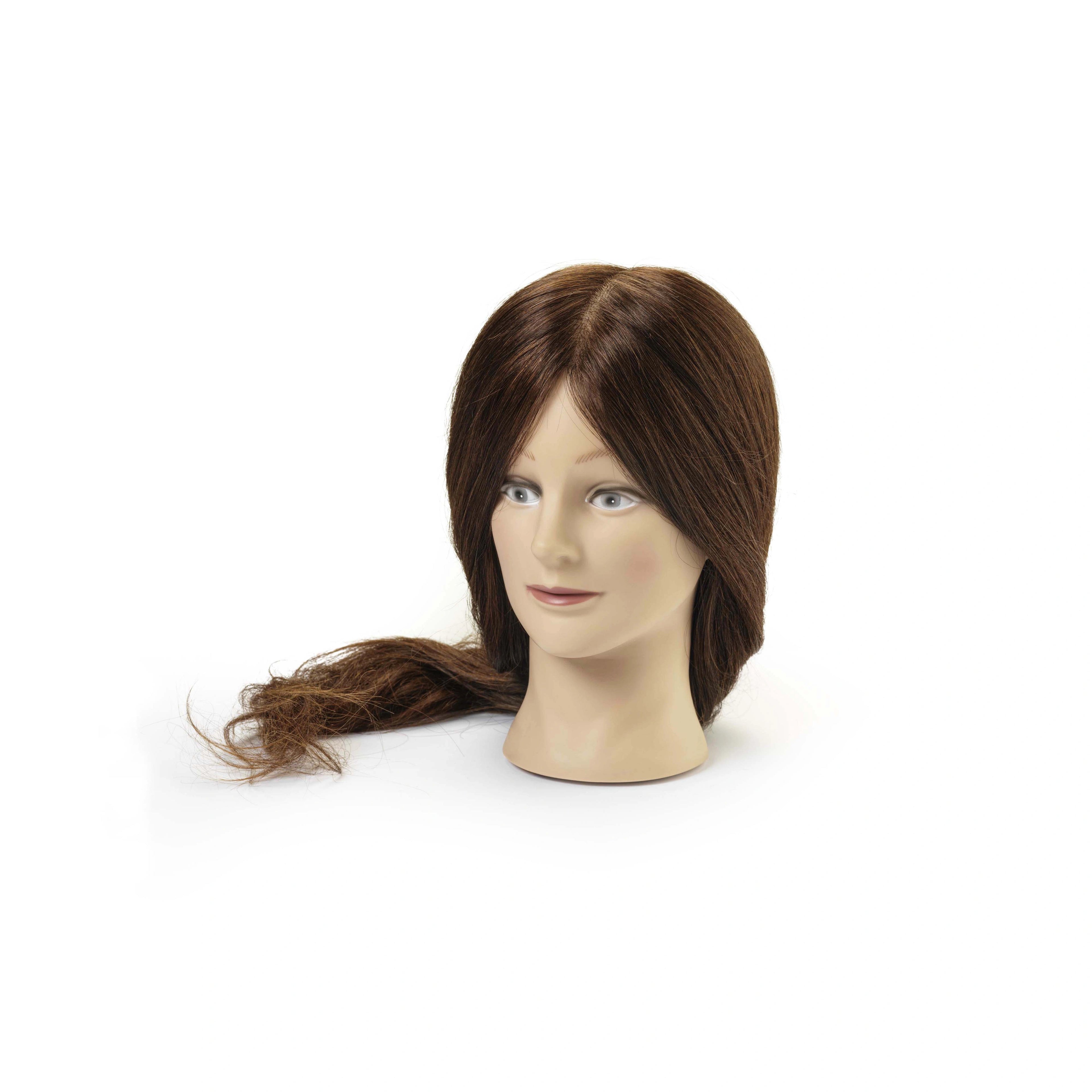 Training Mannequin Maria, XL 55/60 + Dark Brown – övningshuvud