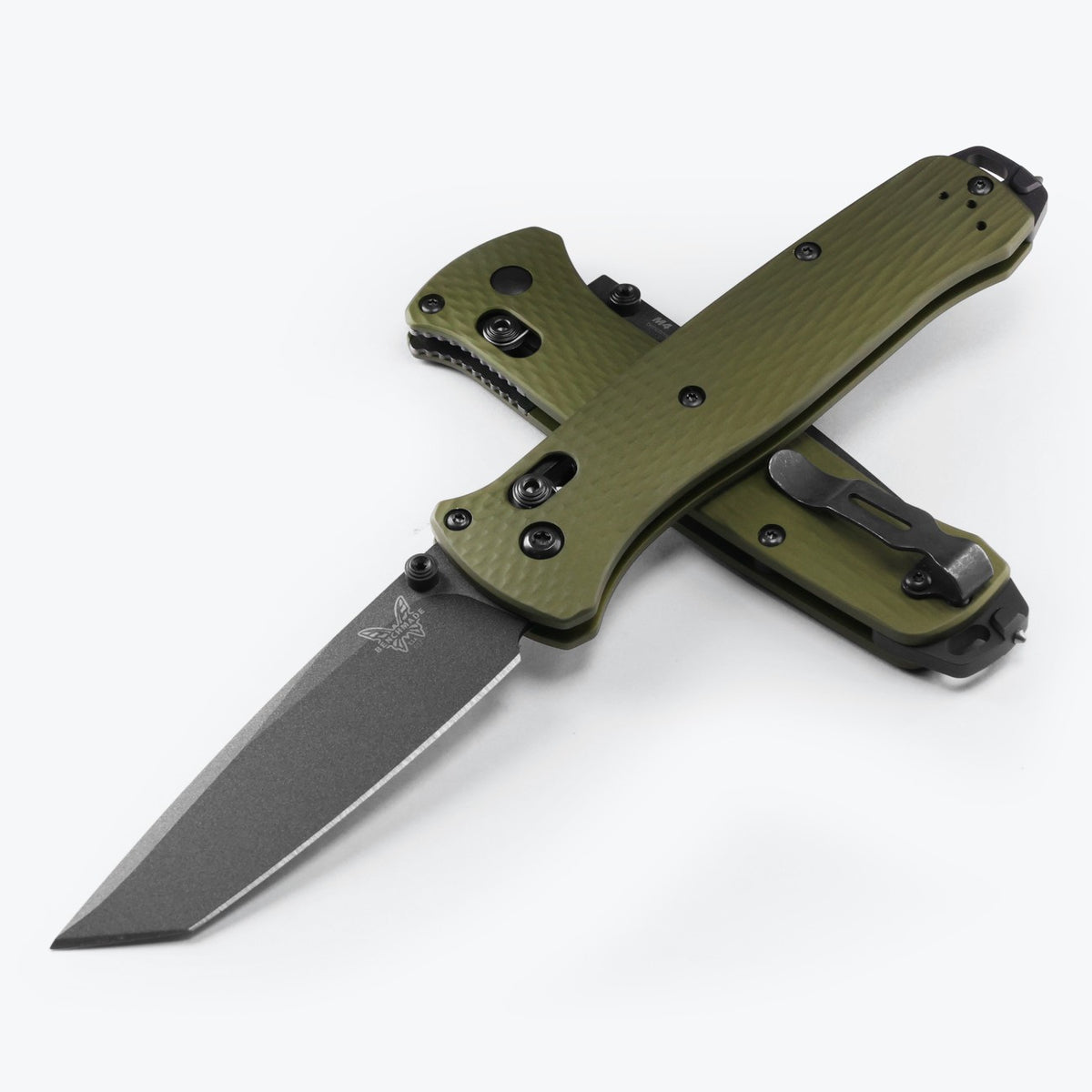 Benchmade Bailout Aluminum Woodland Green