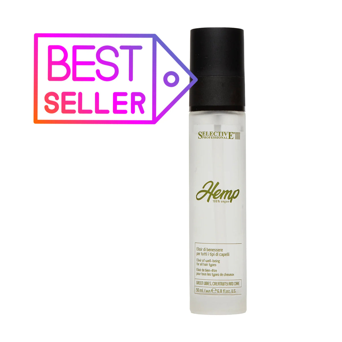Hemp Elixir | Lyxig Hårolja för Torrt & Skadat Hår | 50ML