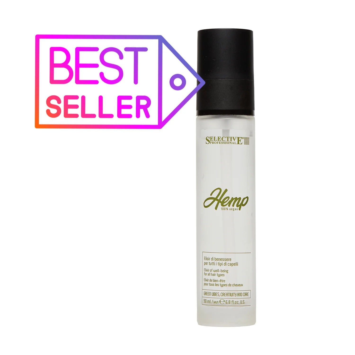 Hemp Elixir | Lyxig Hårolja för Torrt & Skadat Hår | 50ML