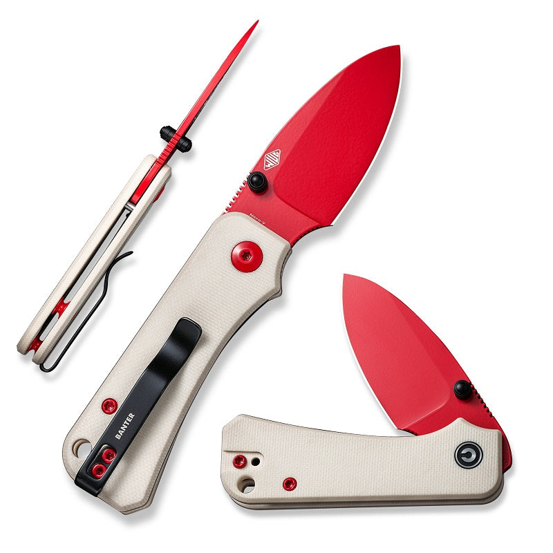 Civivi Baby Banter Red/ivory