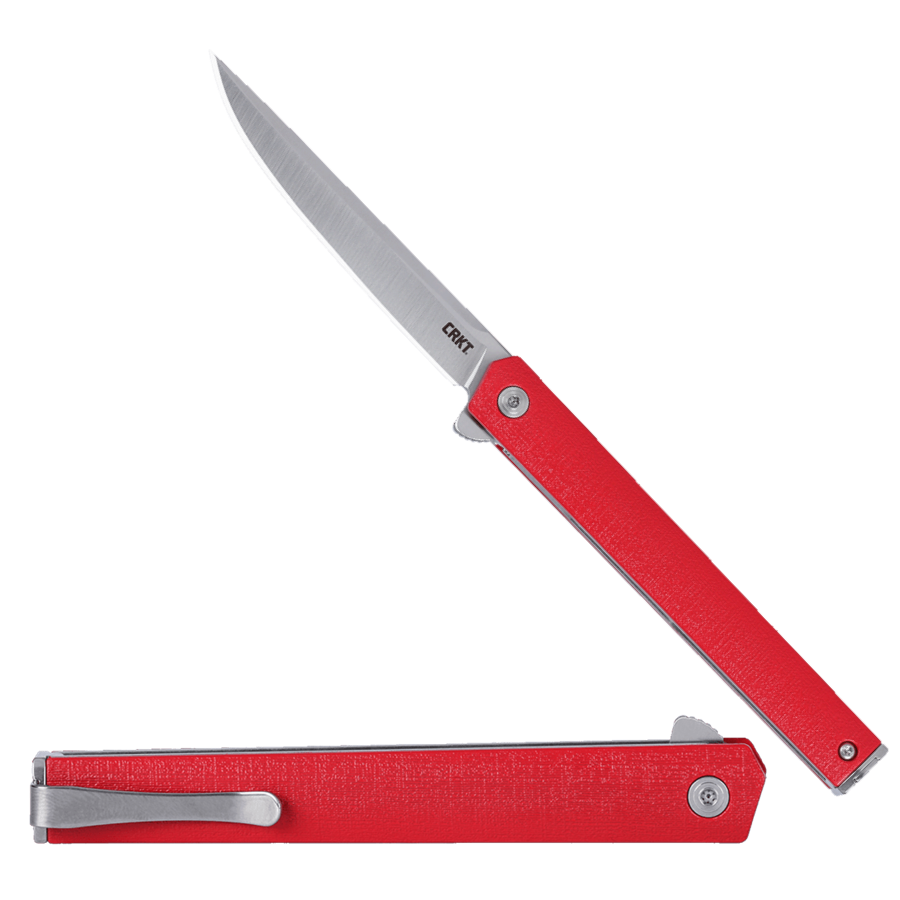 CEO Flipper Red CRKT Fällkniv