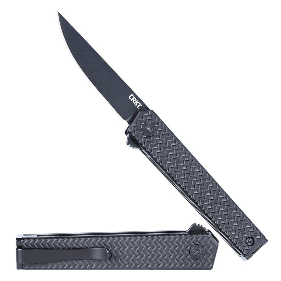 CRKT CEO Microflipper Black Fällkniv