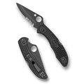 Spyderco Delica 4 Black Blade