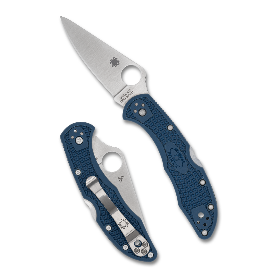 Spyderco Delica 4 FRN Cobalt Blue
