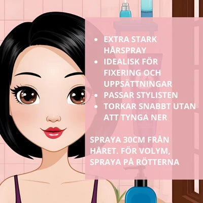 Artistic Flair Lacca Extra Starkt  Hårspray 500 ML 1