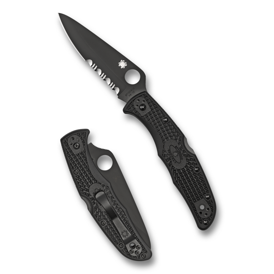Spyderco Endura 4 Black Blade