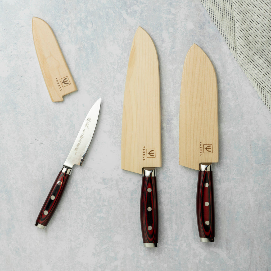 Knivskydd i Lönn 12 cm