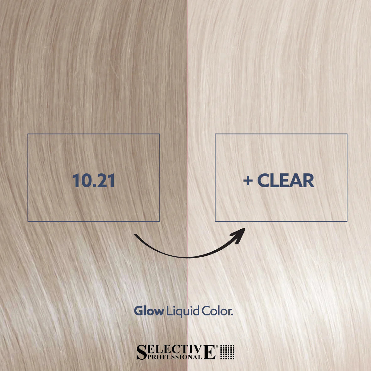 Glow Liquid Color | Vegansk Demi-Permanent Blond Toning | Hårfärg | 60ml