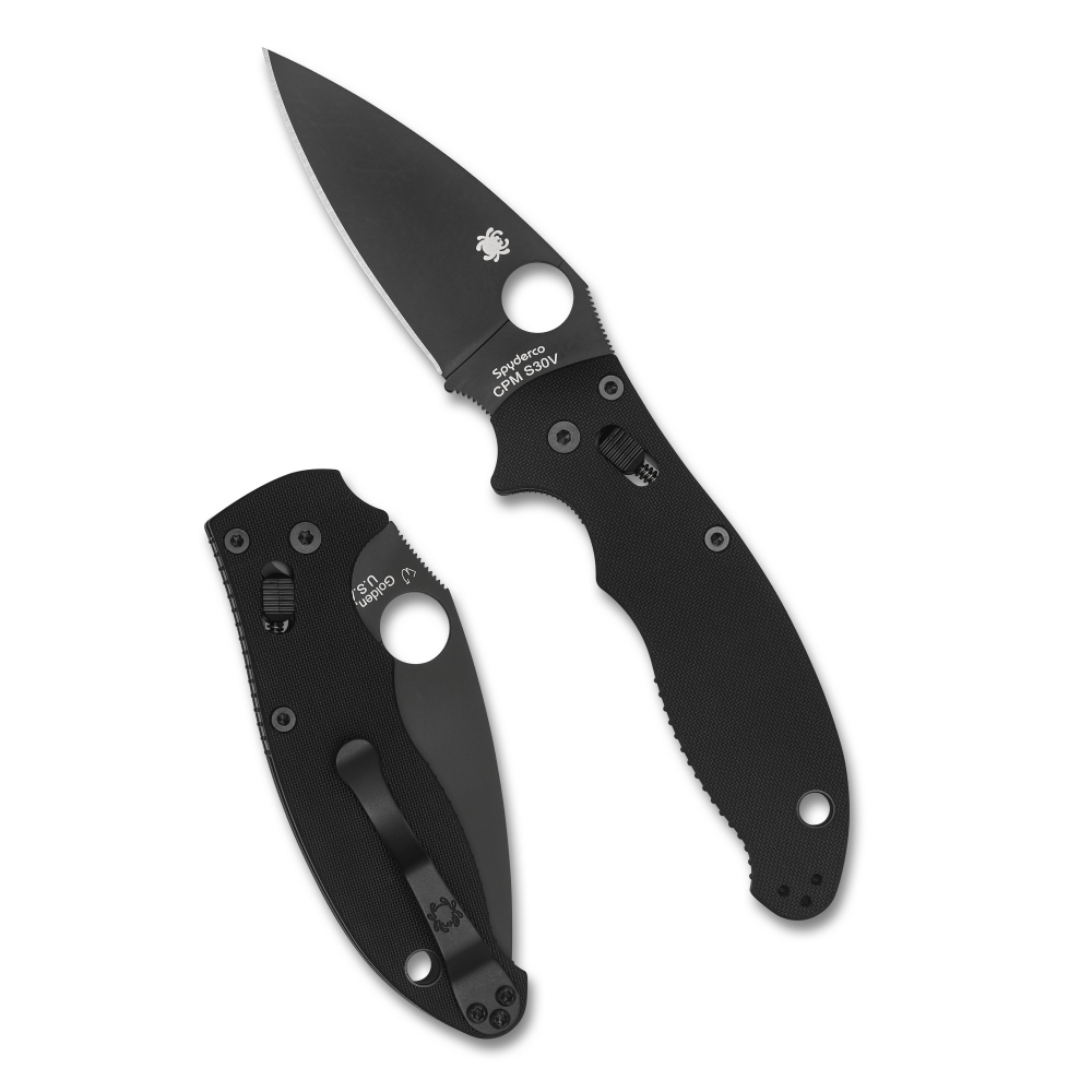 Spyderco Manix 2 Black Blade