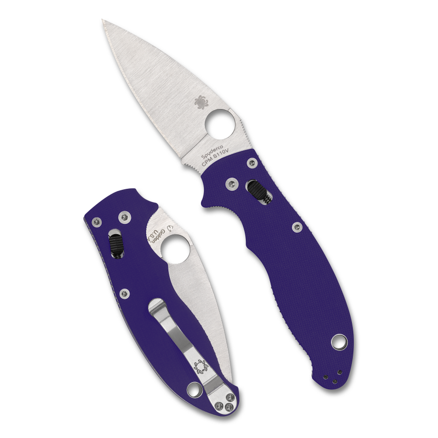 Spyderco Manix 2 Dark Blue G-10