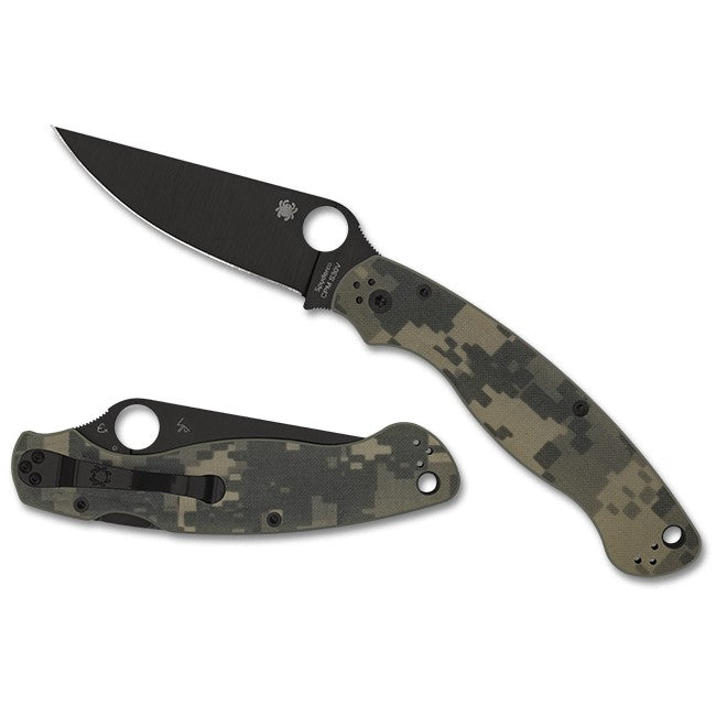 Spyderco Military 2 Camo Black Fällkniv