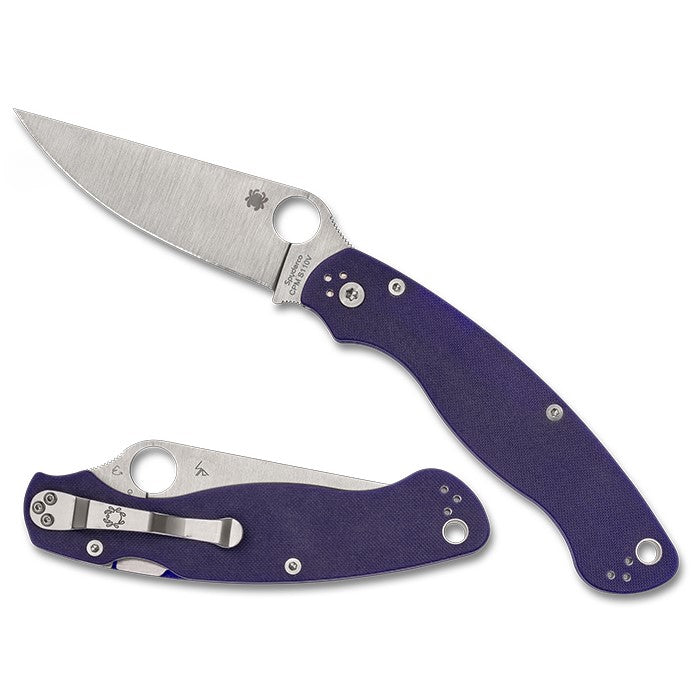 Spyderco Military 2 Dark Blue Fällkniv