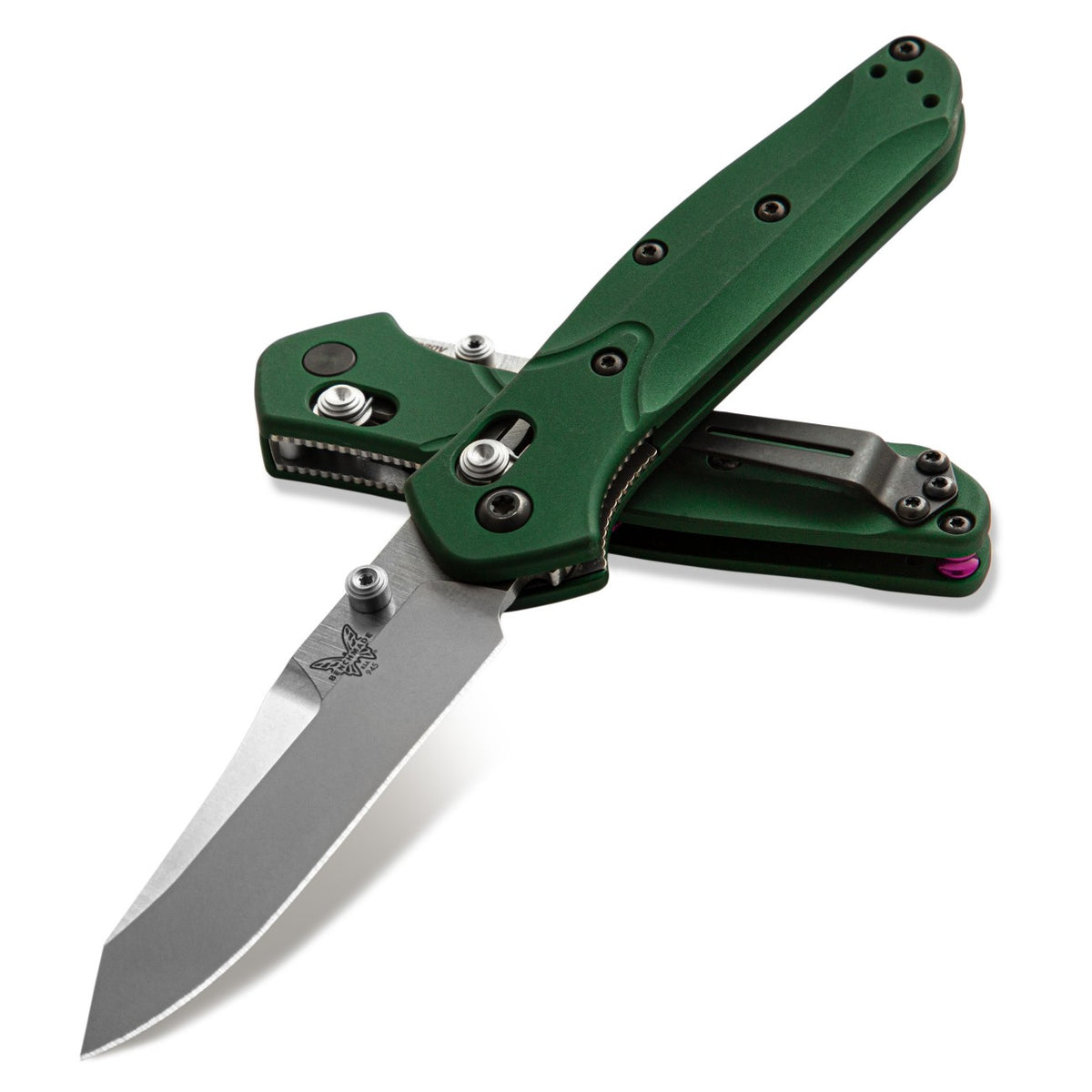 Benchmade Mini Osborne Aluminum Green