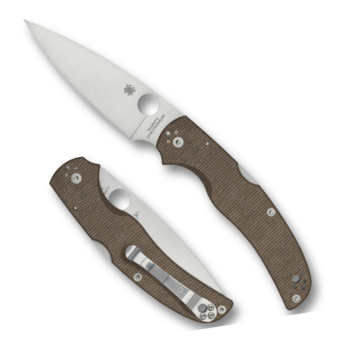 Spyderco Native Chief Micarta Fällkniv