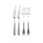 Bestick 2 Gaffel, 2 Kniv från Global