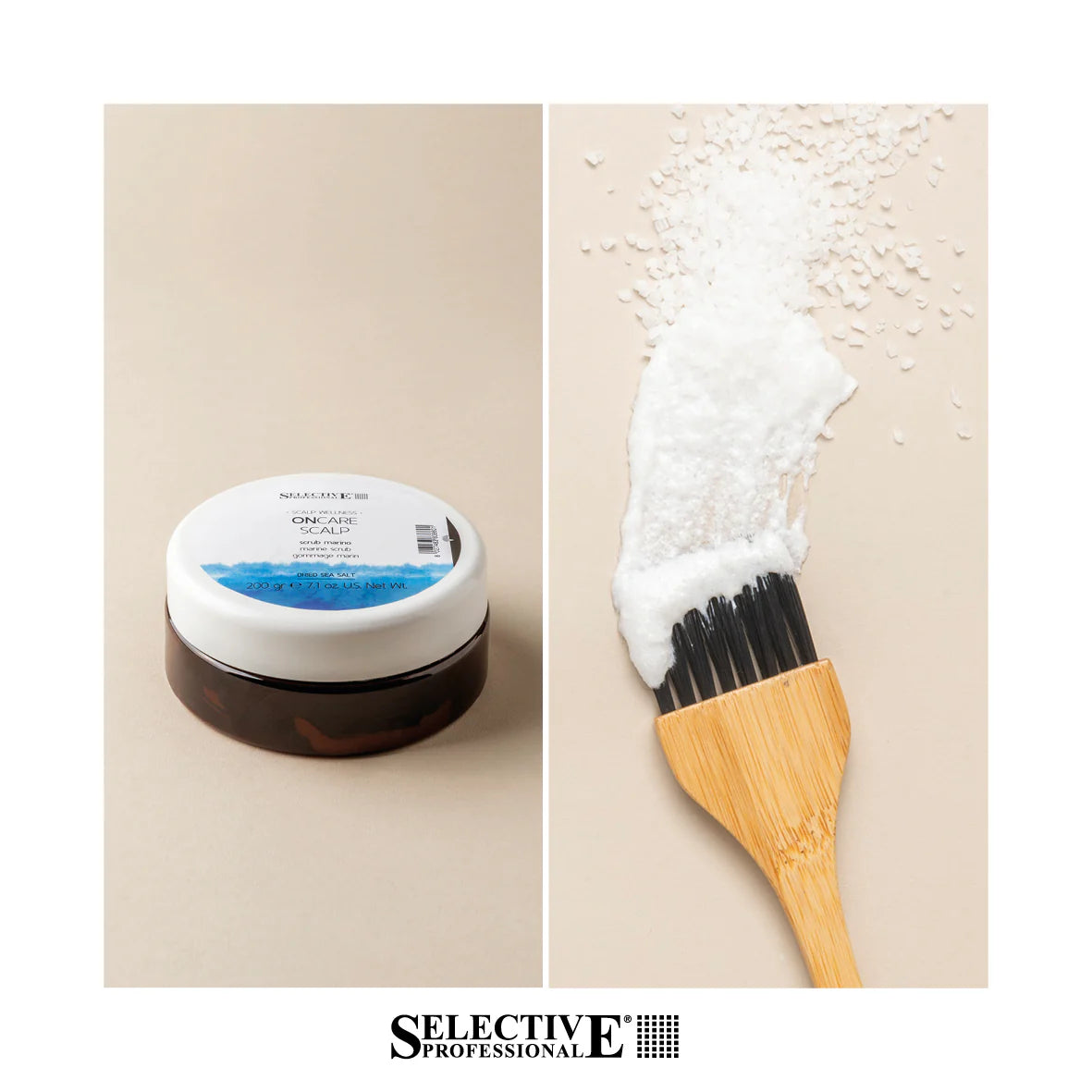Hårbottenskrubb | Djupverkande Peeling Head SPA | Detox Effekt PÅ Skalpen | Marine Scrub från Selective Professional